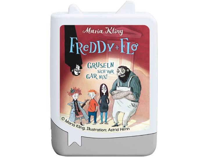 Hörbuch TONIES Book Tonie: Freddy + Flo Gruseln sich vor gar nix , bunt, Hörspiele, Hörbuch, Topseller
