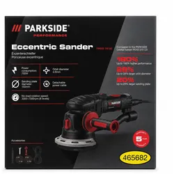 Parkside Exzenterschleifer PPEXS 750 B2 – 750 W, 150 mm
