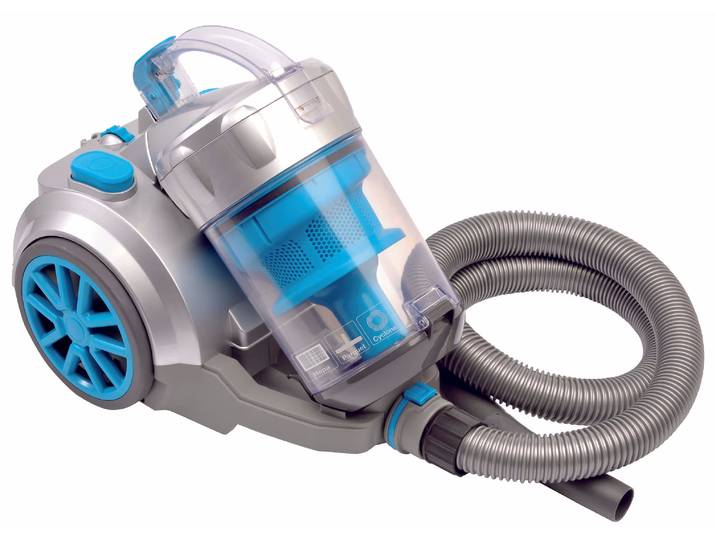 Primotecq CST 635 Staubsauger mit Cyclone-System – Staubsauger ohne Beutel – blau
