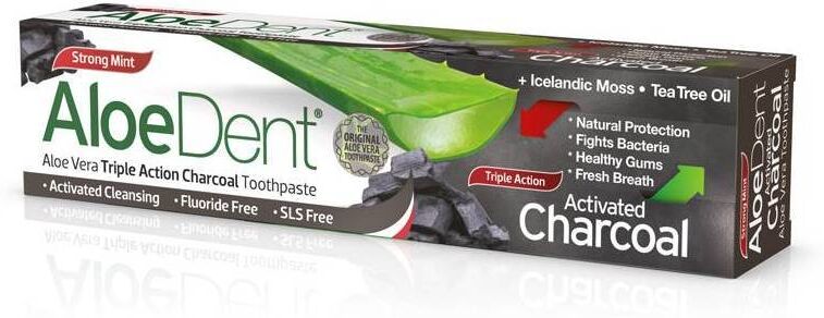 Madal Bal Aloedent Activated Charcoal Toothpaste 100 ml