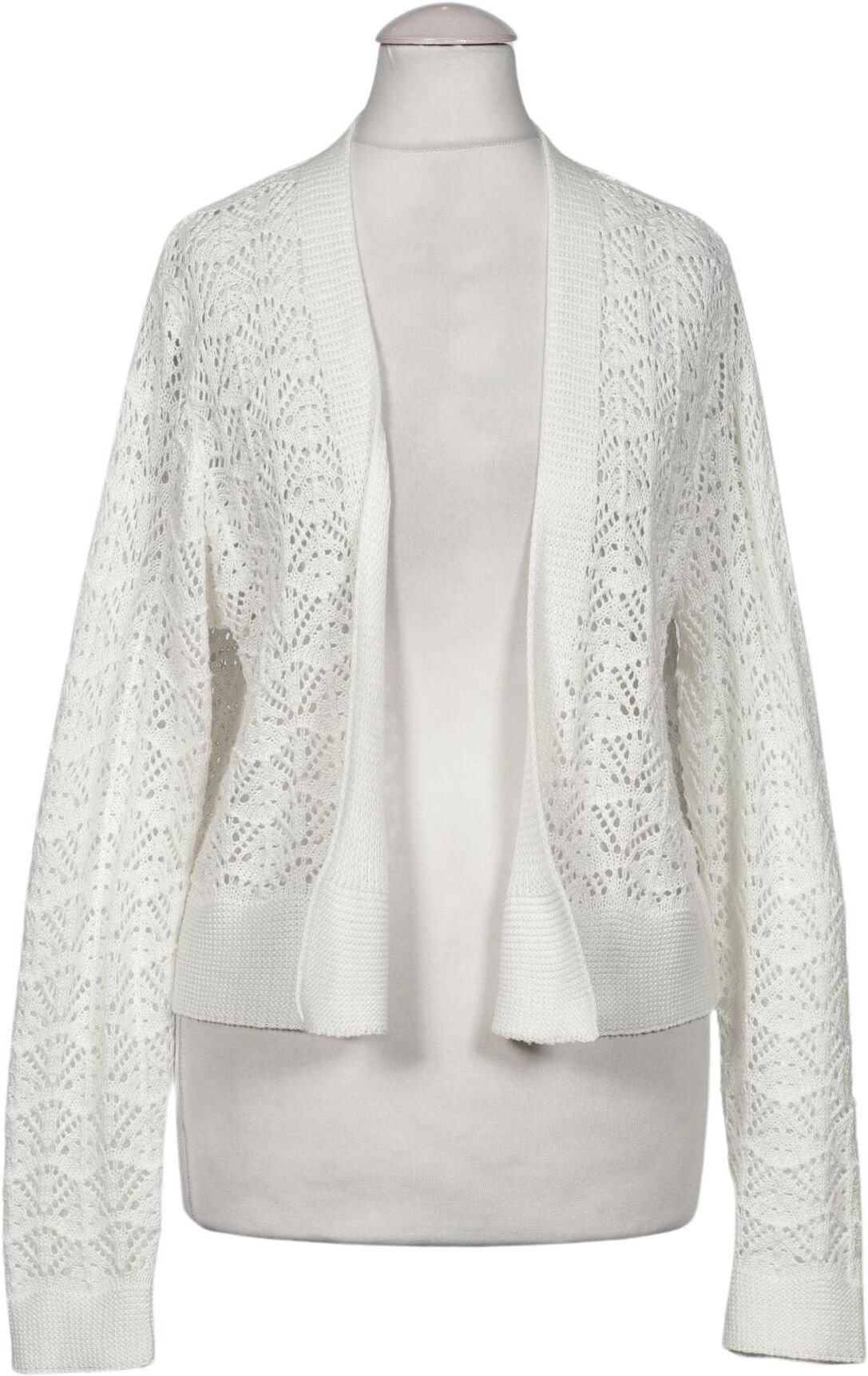 Kriss Trading Sweden Damen Strickjacke, Weiß, Gr. S, Synthetik - Second Hand