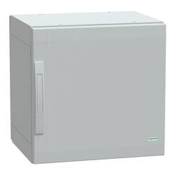 Polyestergehäuse bodenst. PLA komplett abgedichtet 500x500x420mm IP65, Volltür Thalassa PLA NSYPLA554G Schneider Electric Inhalt: 1 St.