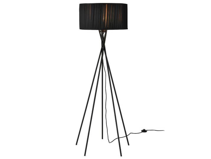 lux.pro Stehleuchte Black Mikado, Schwarz, Metall, E27, 23x155x23 cm, Lampen & Leuchten, Innenbeleuchtung, Stehlampen