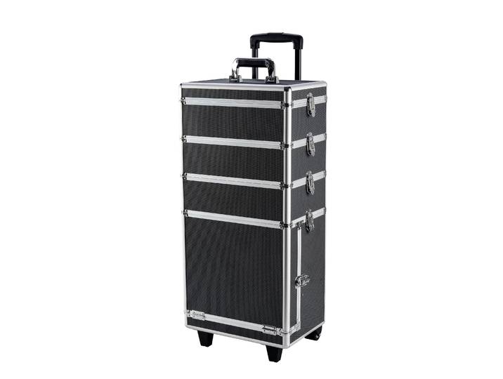 Kosmetikkoffer Trolley GLAMOUR schwarz