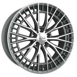 MAM Wheels Gt2 Palladium Front Polish 8.5x19 ET 45 5/114.3 Alufelge Grau