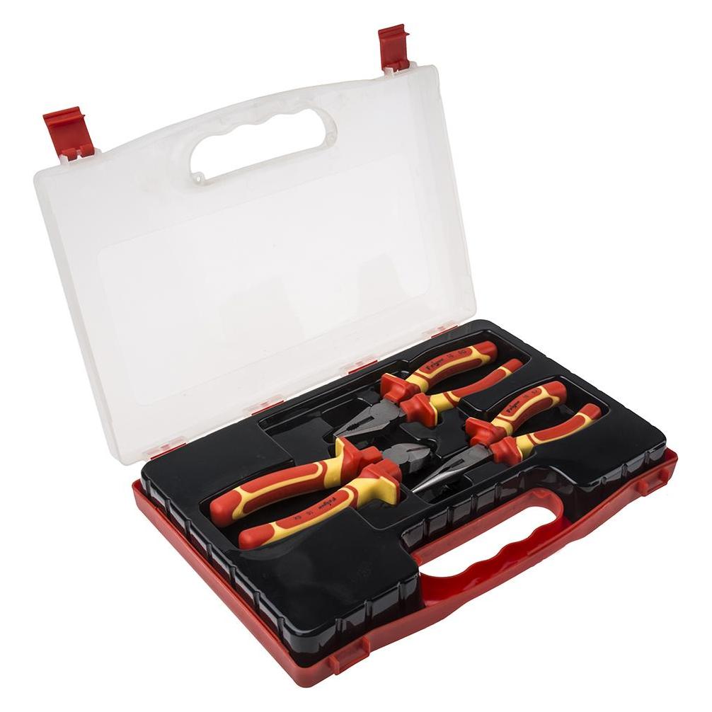 RS PRO 3 piece VDE Plier Set (332 mm) (8473734)