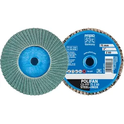 PFERD TOOLS COMBIDISC Zirkon Mini-POLIFAN CD für gehärteten Stahl - 42719708