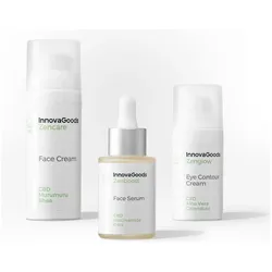 InnovaGoods, Beauty Geschenkset, Pack Feuchtigkeitspflege Gesicht Cbd (Gesichtspflege Set)