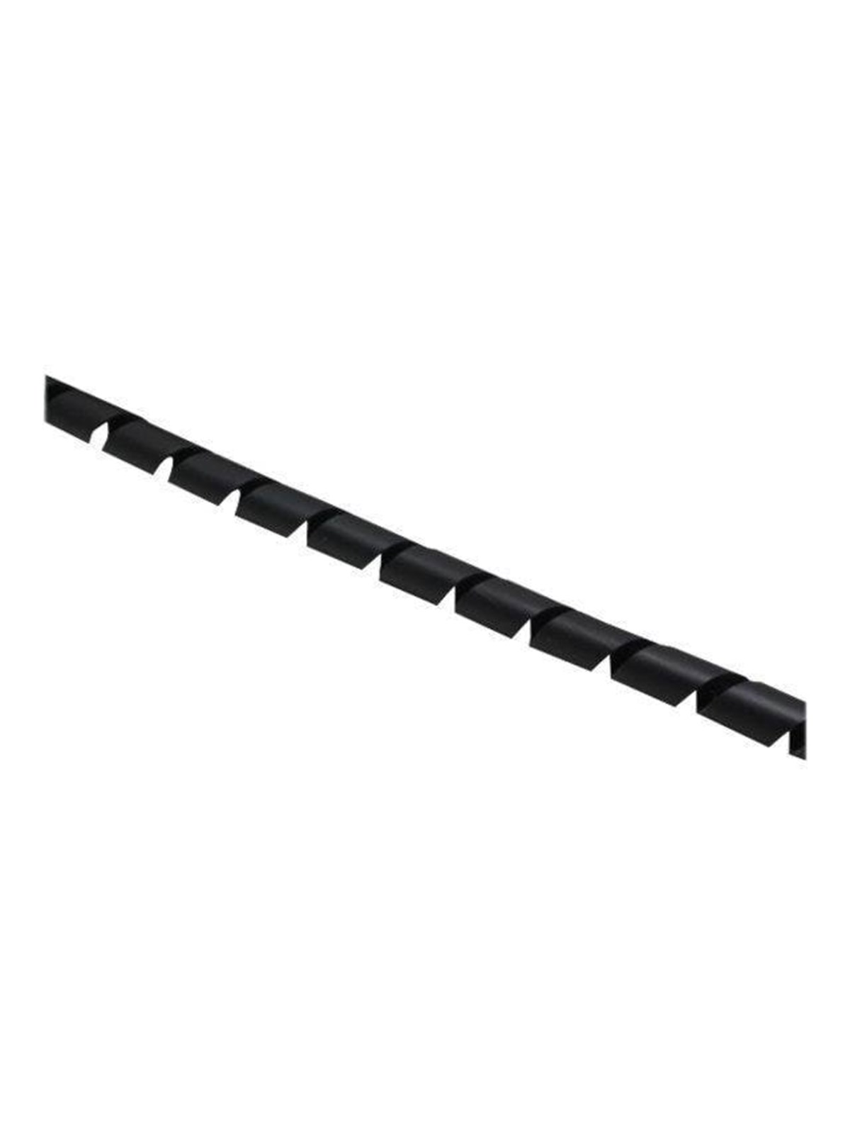 InLine Cable Gland / Spiral Wrapping Band 10m black 18mm