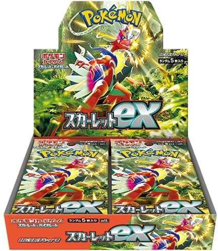 The Pokemon Company Pokémon TCG Scarlet & Violet-EX Scarlet Booster Box Japans (Diversen) Nieuw