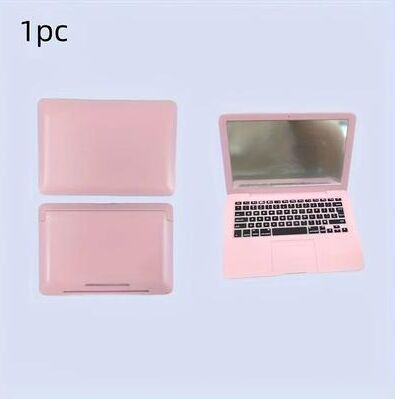 Uplift Picks Mini Laptop Makeup Mirror Portable Folding Travel Pocket Mirror c 1 Pc
