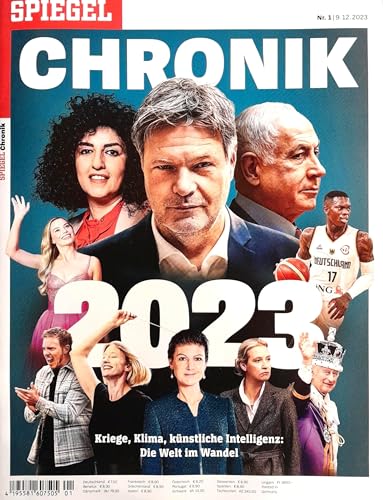 SPIEGEL Sonderheft - SPIEGEL Sonderheft 1/2023 Kriege, Klima, künstliche Intelligenz: Die Welt im Wandel - Preis vom 27.09.2026 03:53:48 h