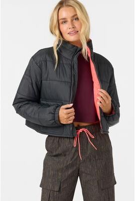 O'Neill s Trvlr Rynn Puffer Jacket in Phantom, Size Large, Nylon