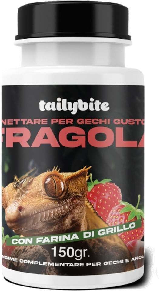 Tailybite Cricket Cream 150G Mangime Complementare Rettili FRAGOLA
