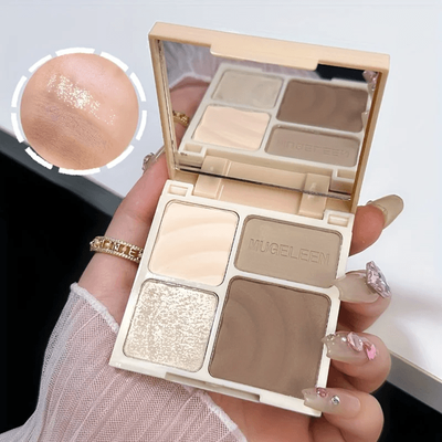 Inspire Essentials Glow Sculpt Facial Highlighter Palette Matte And Shimmer Contour Powder 1