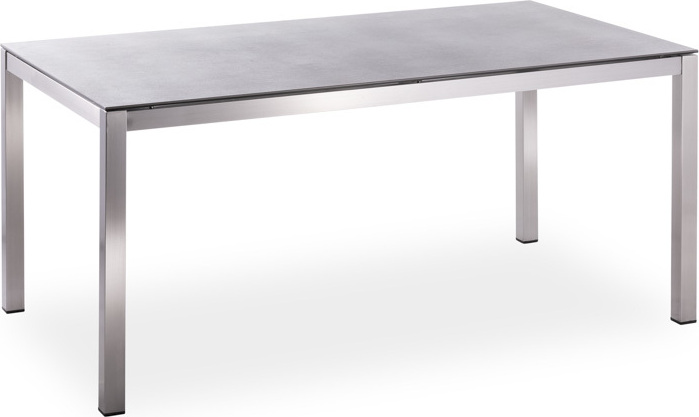 Niehoff Urban Gartentisch/Esstisch Edelstahl/Glaskeramik