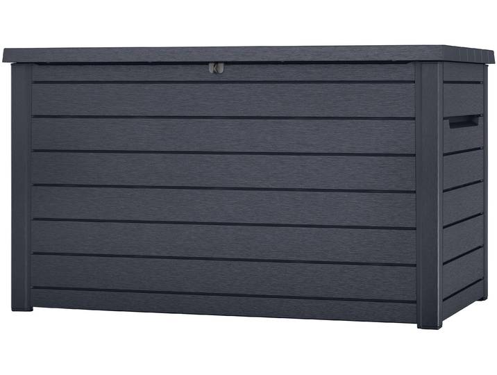 Gartenbox KETER Ontario , grau, B:148cm H:86cm T:83cm, Polypropylen (PP), Aufbewahrungsboxen, Gartenbox