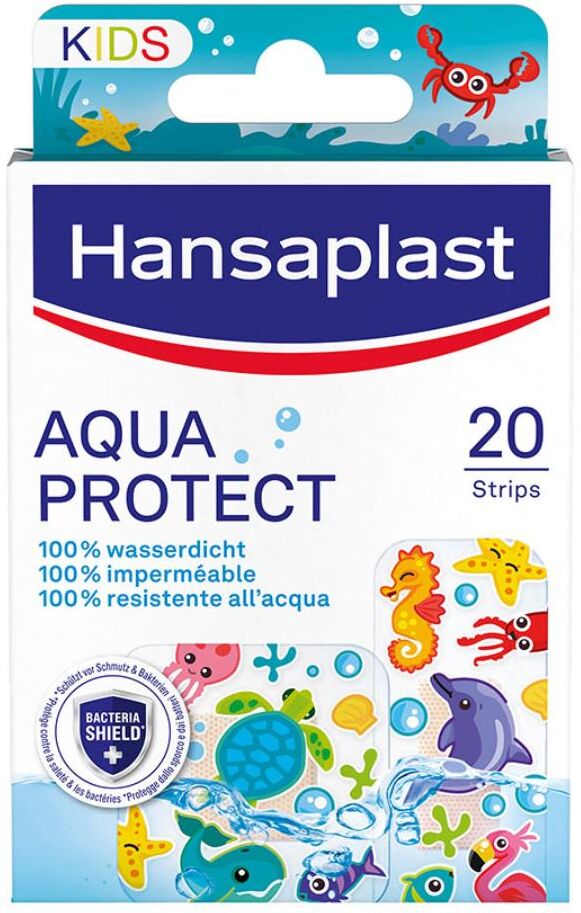 BEIERSDORF SpA Hansaplast Aqua Protect Kids, 20 Pezzi