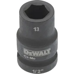 DEWALT EXTREME IMPACT Steckschlüssel 1/2 kurz schlagfest - DT7531-QZ