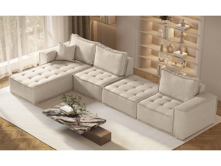 Kaiser Möbel Ecksofa Bohoo modulare Ecke XL