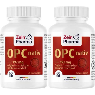 OPC Nativ Kapseln 192 mg reines 2x 2x60 St