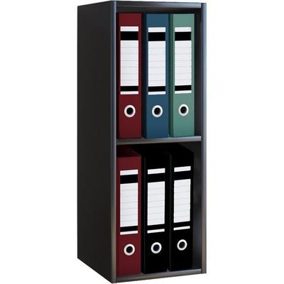 Holz Büro Regal Bücher Ordner Aktenregal Offas 2f
