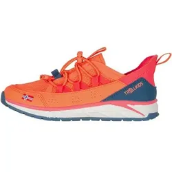 TROLLKIDS Kids Trondheim Sneaker, Größe 27 in Orange Orange