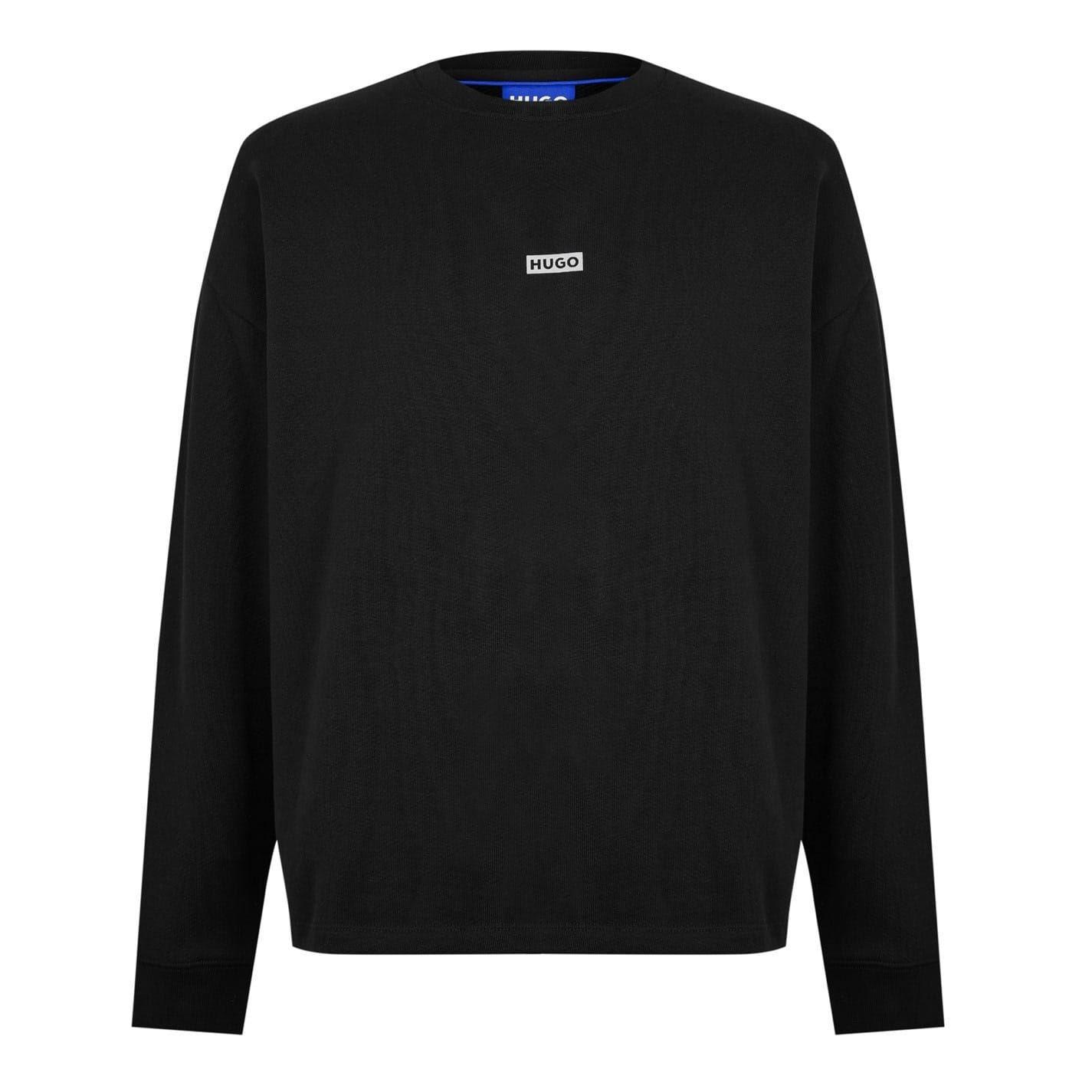 Hugo Heren Logo Sweatshirt (Zwart)