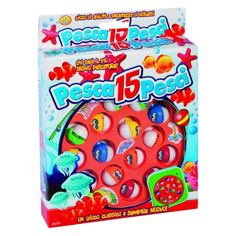 Rs Toys Fishing Game with 15 Fishes (37419715)