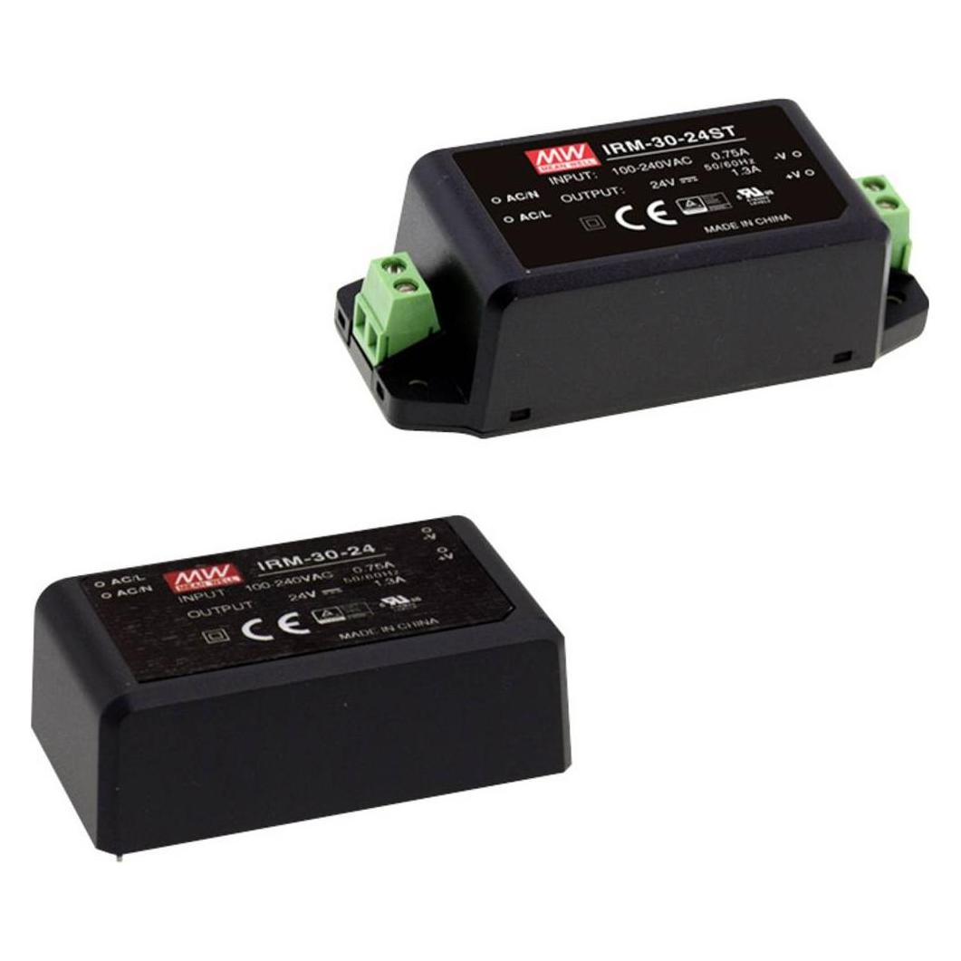 MeanWell IRM-30-48ST AC/DC-Printnetzteil 48 V 630 mA 30 W (IRM-30-48ST)