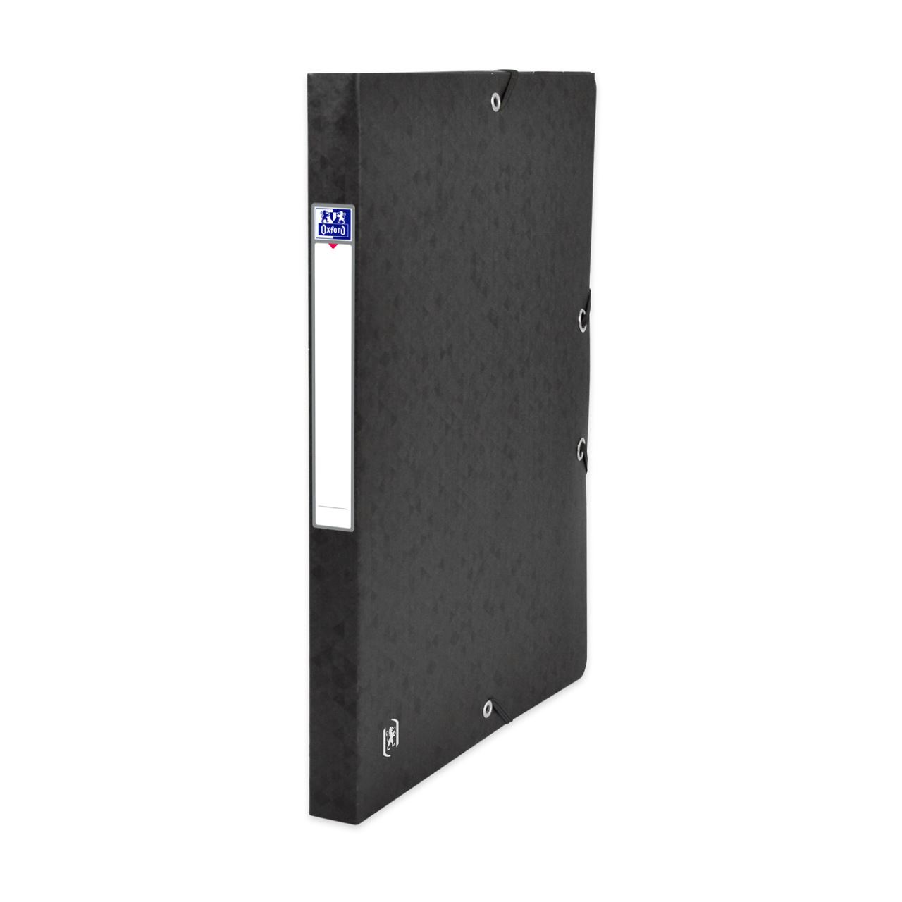 OXFORD Heftbox TOP FILE+ 2,5 cm schwarz