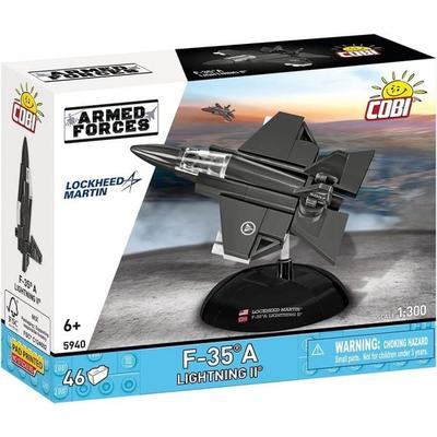 COBI Armed Forces - F-35A Lightning II Norvegian Air Force, Lockheed Martin, Bausatz 1:300, 46 Klemmbausteine