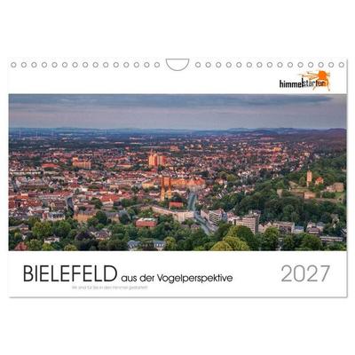 BIELEFELD aus der Vogelperspektive (Wandkalender 2027 DIN A4 quer), CALVENDO Monatskalender