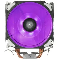 Silverstone Argon Series SST-AR12-RGB - Prozessor-Luftkühler - (für: LGA1156, AM2, LGA1366, CPU Kühler, Schwarz, Silber