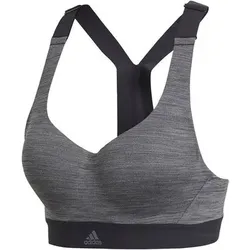 ADIDAS Damen Stronger For It Racer-Back Heather Sport-BH, Größe 65C in Grau Grau