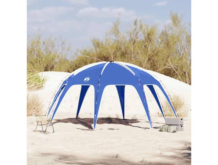 vidaXL Partyzelt Azurblau Wasserdicht