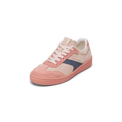 Sneaker MARC O'POLO "aus hochwertigem Velours-Rindleder", Damen, Gr. 37, Polyester, m311, Obermaterial: 100% Leder (Rind), unifarben, Schuhe Retrosneaker