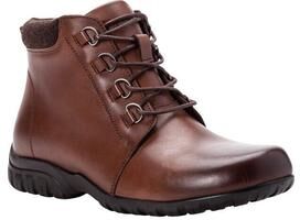 Women's Delaney Walking Bootie by Propet in Brown (Size 7 M)