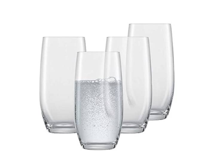 SCHOTT ZWIESEL Allround Glas For You (4er-Set), vielseitig einsetzbare Trinkgläser, spülmaschinenfeste Tritan-Kristallgläser, Made in Germany (Art.-Nr. 121875), Kristall