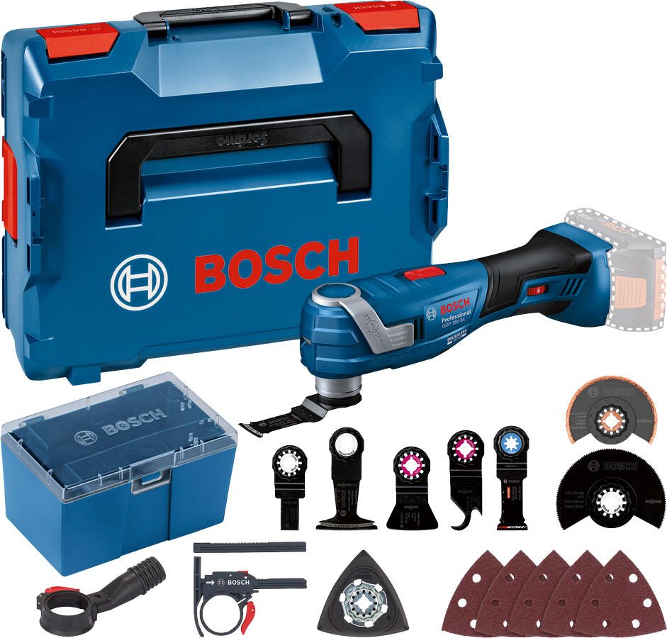BOSCH Professional GOP 18V-34 Akku Multi-Cutter Set 06018G2002