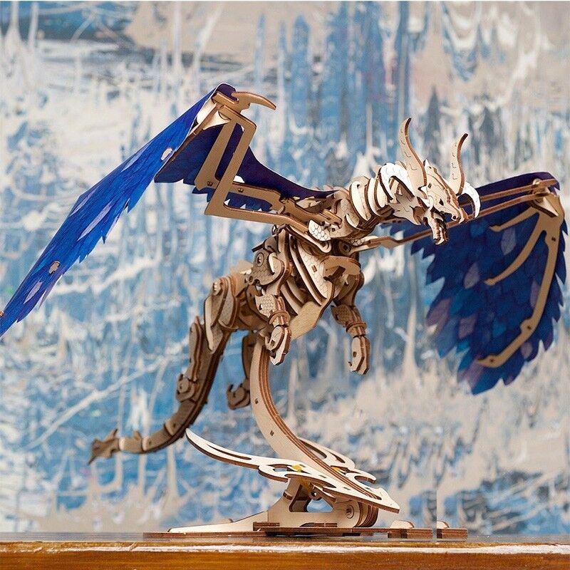 Dragon Tempête Ugears - Puzzle 3D en bois