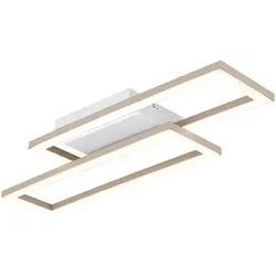 Deckenleuchte Deckenlampe Flurleuchte sand Wohnzimmerlampe CCT LED L 55 cm