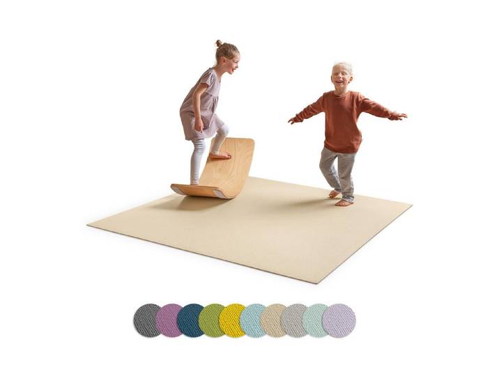 Ehrenkind Spielmatte Krabbelmatte Rutschfest, Made in Germany (Krabbeldecke für Baby, Hochwertige Krabbelmatte Baby), Spielmatte Baby, Rutschfeste Spielunterlage