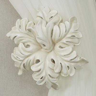 Touch of Class Vilayna Curtain Tieback Pair Antique Ivory, Pair, Antique Ivory