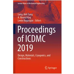 Proceedings of ICDMC 2019, Fachbücher von Lung-Jieh Yang, Lenin Nagarajan, Lenin, A/Nagarajan, Noorul Haq