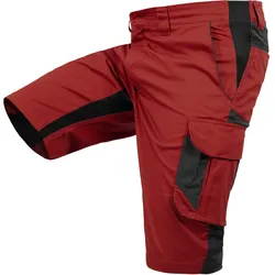 QUALITEX HIGH QUALITY WORKWEAR Shorts IND red dahlia/phantom Damen: 56 Herren: 62