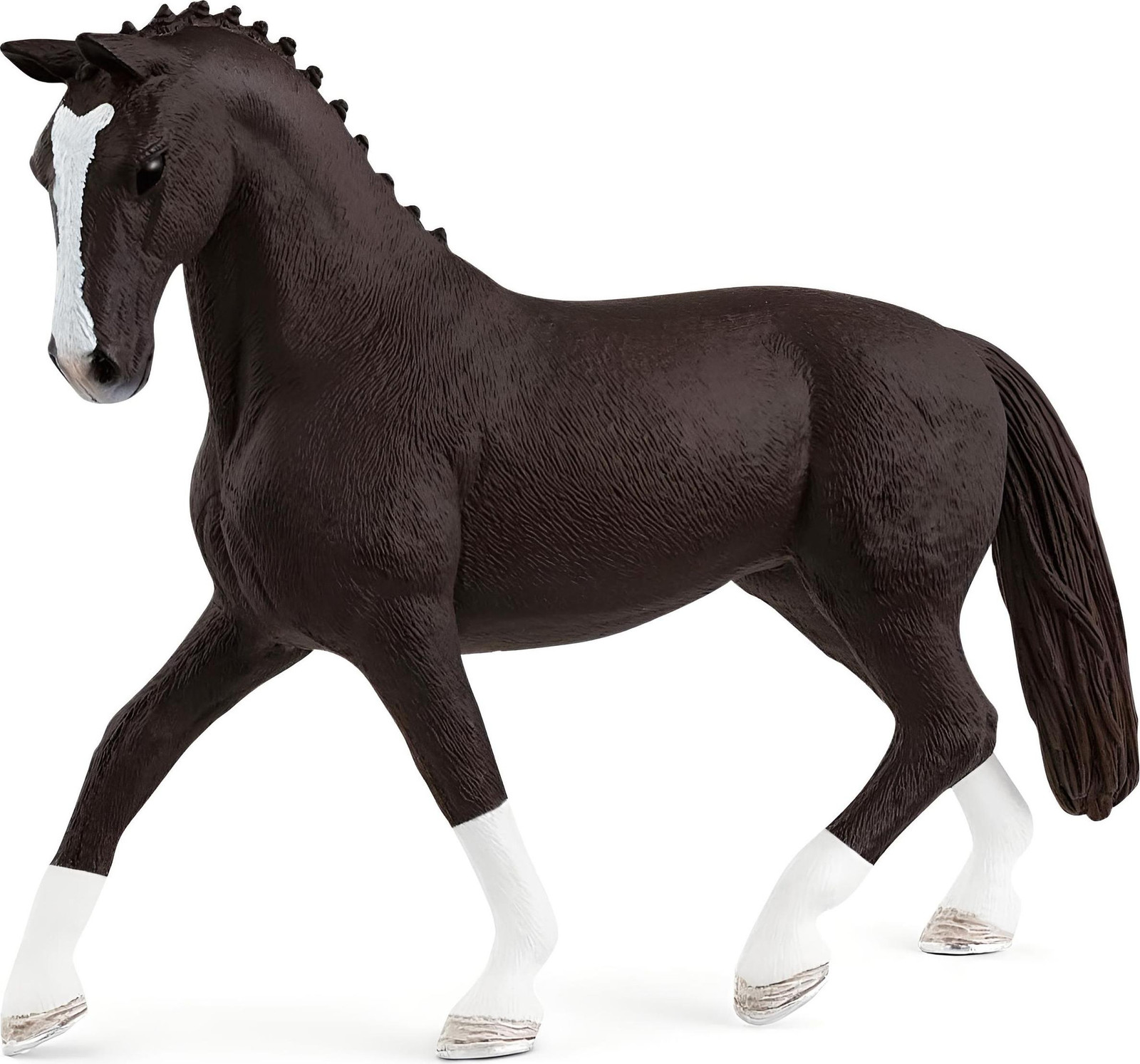 Schleich Paardenstamboek Hannover Merrie Zwart