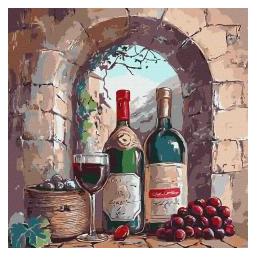 Ideyka Malen nach Zahlen - Geschmack der Reife 40x40cm (66128989)