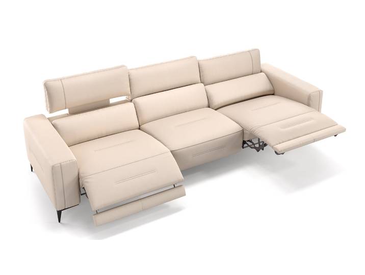 Designer XXL Sofa TERAMO 3-Sitzer Garnitur
