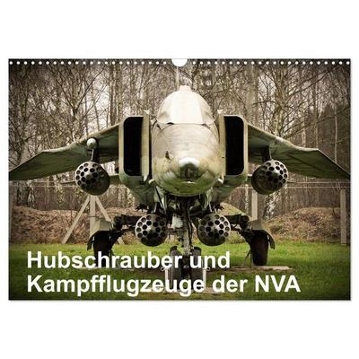 Hubschrauber und Kampfflugzeuge der NVA (Wandkalender 2026 DIN A3 quer), CALVENDO Monatskalender